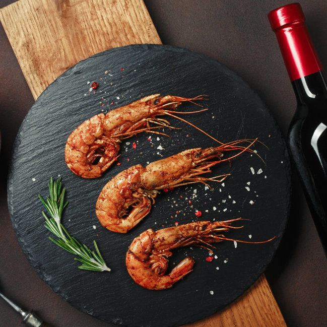 abbinamento vino rosso e pesce