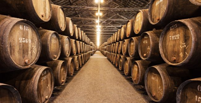 invecchiamento del vino