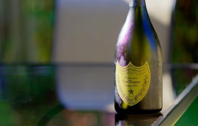 Dom Perignon champagne